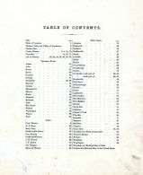 Table of Contents, Darke County 1875